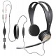 PC USB Headset Range : over the head, binaural USB